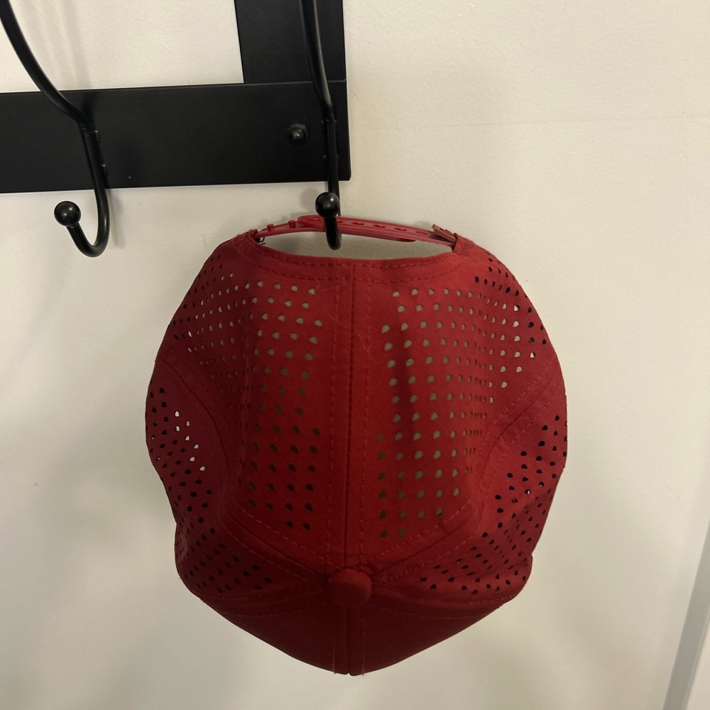 Zyia Active Vortex Snapback Maroon Hat - image 3